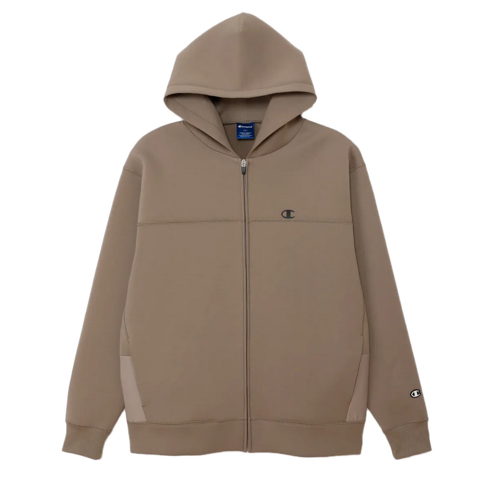 チャンピオン（CHAMPION）（メンズ）テックウィーブ 3LS ジップフーデッドスウェットシャツ C3-CS111 791