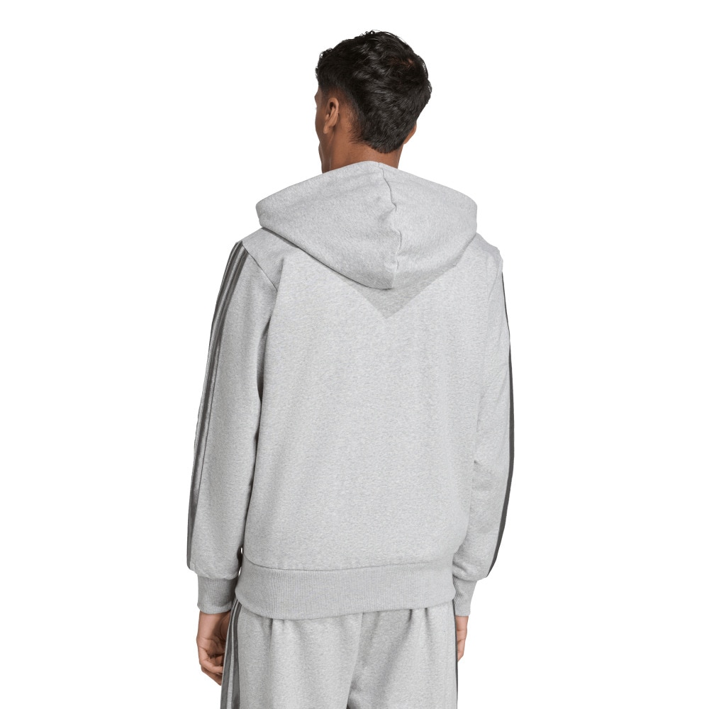 アディダス（adidas）（メンズ）ホリデー スリーストライプス フルジップ パーカー JVI19-JM1696