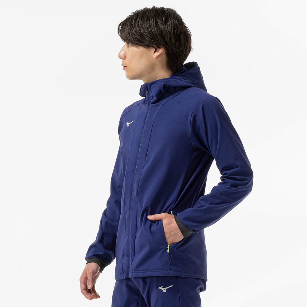 ミズノ（MIZUNO）（メンズ）テックシールドフーディジャケット