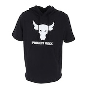 アンダーアーマー（UNDER ARMOUR）（メンズ）半袖Tシャツ メンズ プロジェクトロック テリー フーディー 1377427 001