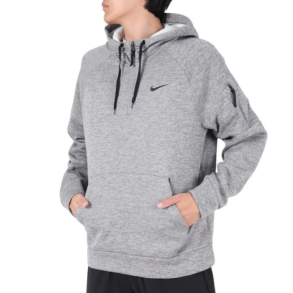 ナイキ（NIKE）（メンズ）Therma-FIT 1/4ジップ フィットネスパーカー DQ4845-063
