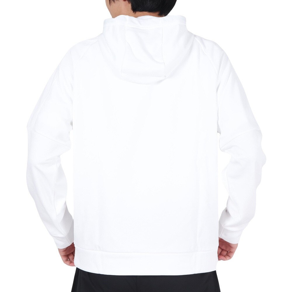 ナイキ（NIKE）（メンズ）Therma-FIT 1/4ジップ フィットネスパーカー DQ4845-100 ホワイト