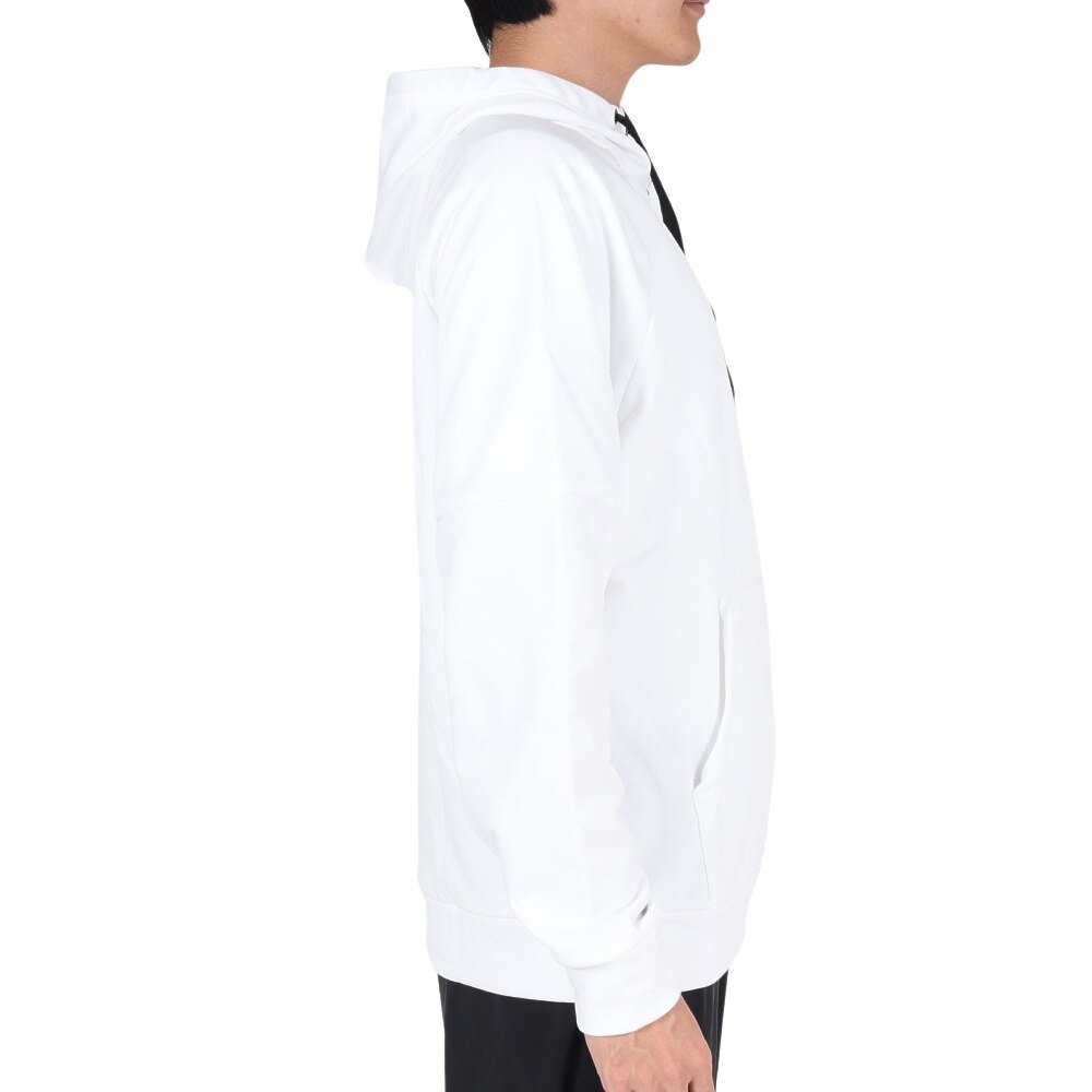 ナイキ（NIKE）（メンズ）Therma-FIT 1/4ジップ フィットネスパーカー DQ4845-100 ホワイト
