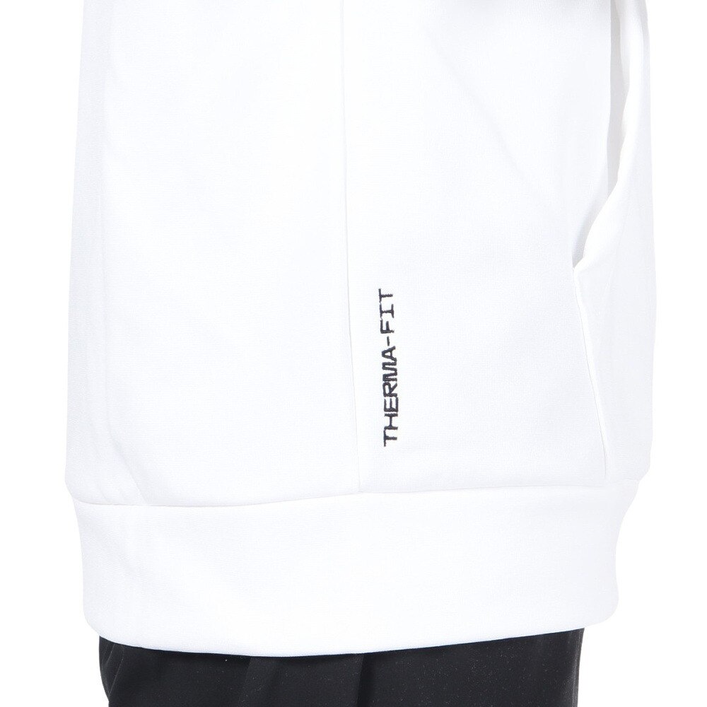 ナイキ（NIKE）（メンズ）Therma-FIT 1/4ジップ フィットネスパーカー DQ4845-100 ホワイト