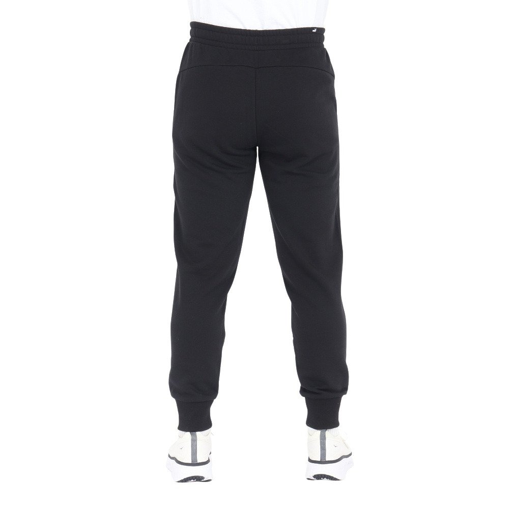 プーマ（PUMA）（メンズ）スウェット パンツ ESS ロゴパンツ 588730 01 BLK ジョガーパンツ 黒 ブラック