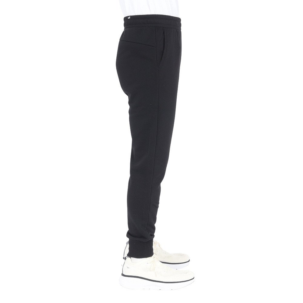 プーマ（PUMA）（メンズ）スウェット パンツ ESS ロゴパンツ 588730 01 BLK ジョガーパンツ 黒 ブラック