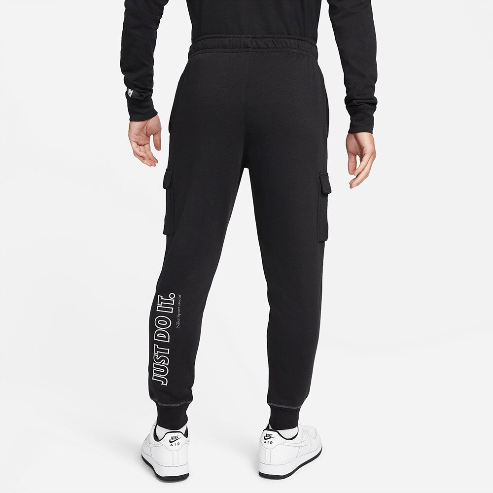 ナイキ（NIKE）（メンズ）NSW JDI BB フリース カーゴ パンツ DD6268-010 ブラック