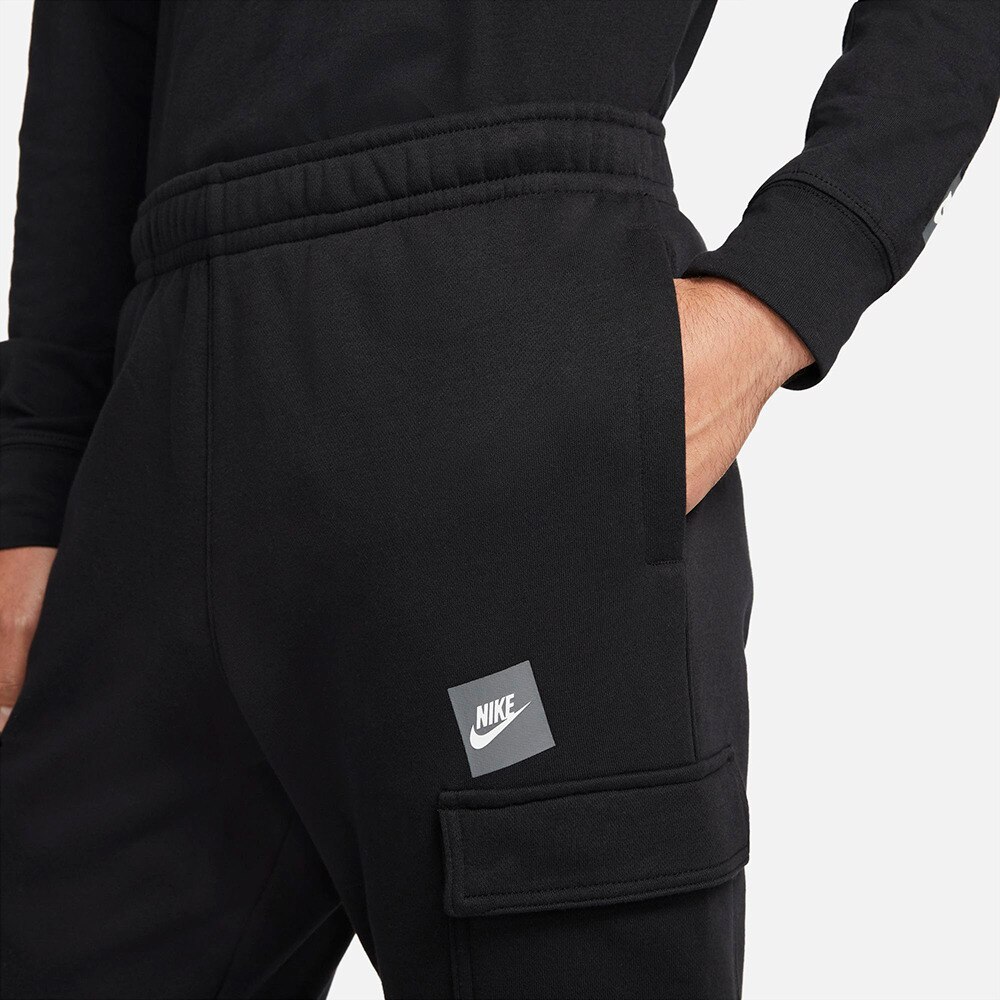 ナイキ（NIKE）（メンズ）NSW JDI BB フリース カーゴ パンツ DD6268-010 ブラック