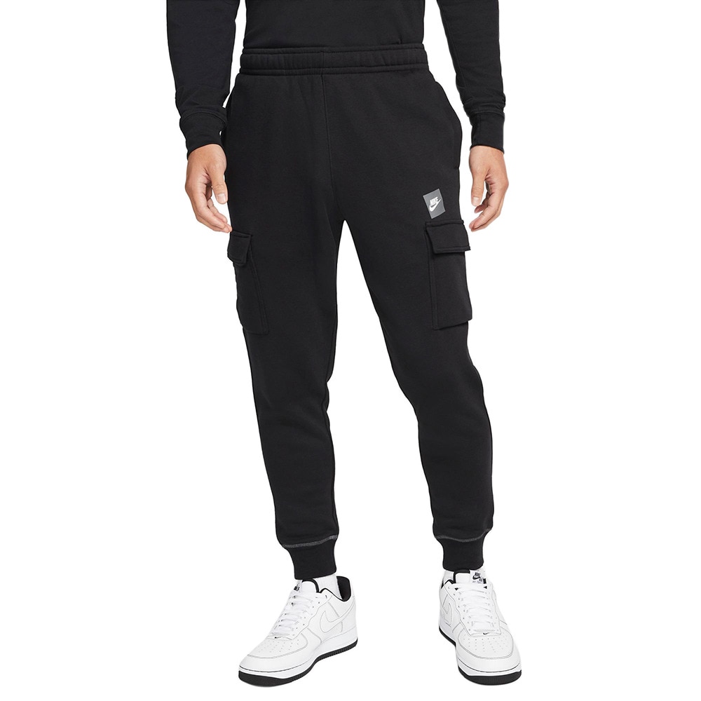ナイキ（NIKE）（メンズ）NSW JDI BB フリース カーゴ パンツ DD6268-010 ブラック