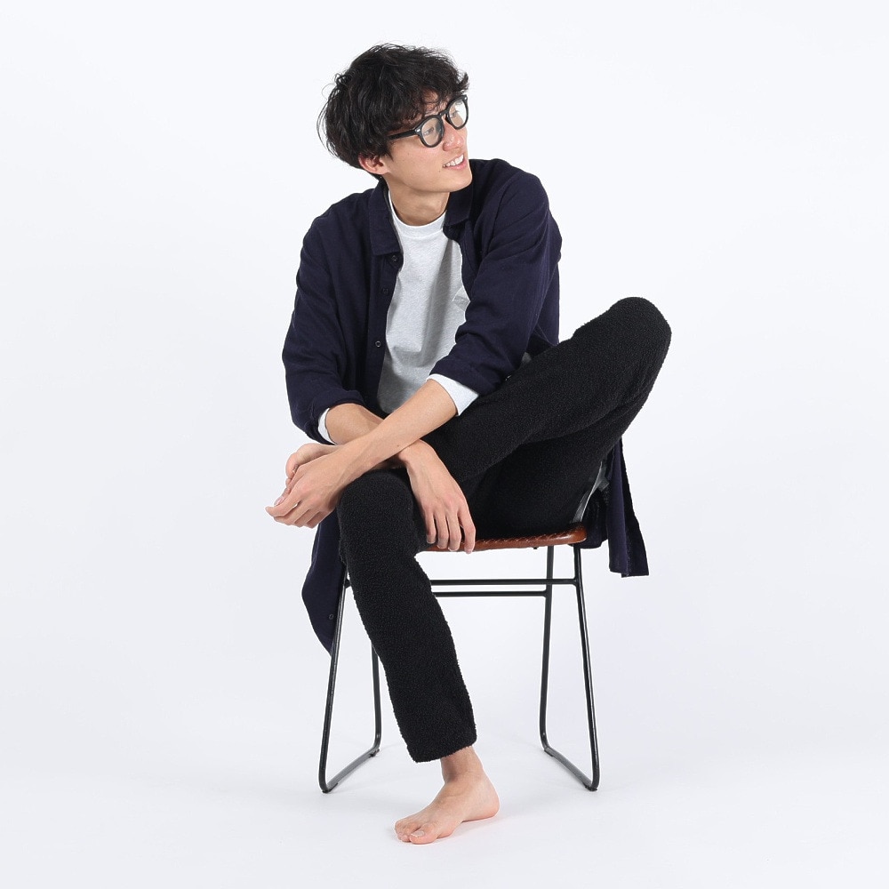 テリック（TELIC）（メンズ）シャギーモールイージーパンツ TL-C011PP BLK