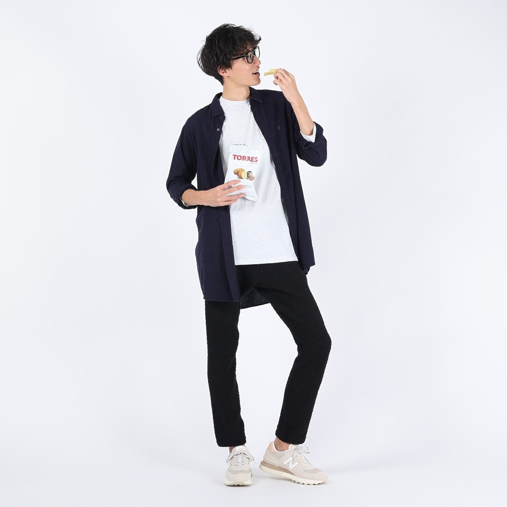 テリック（TELIC）（メンズ）シャギーモールイージーパンツ TL-C011PP BLK