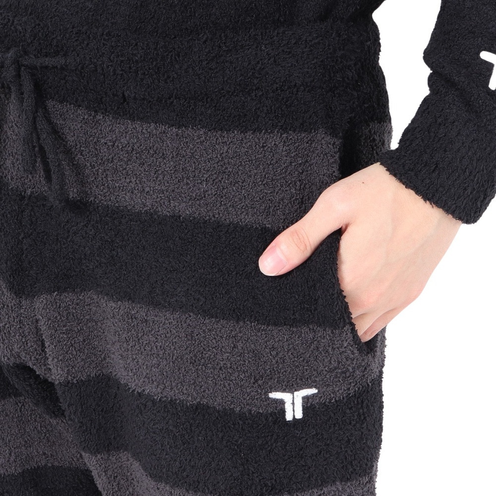 テリック（TELIC）（メンズ）シャギーニットイージーパンツ TL-C034PP-BLK