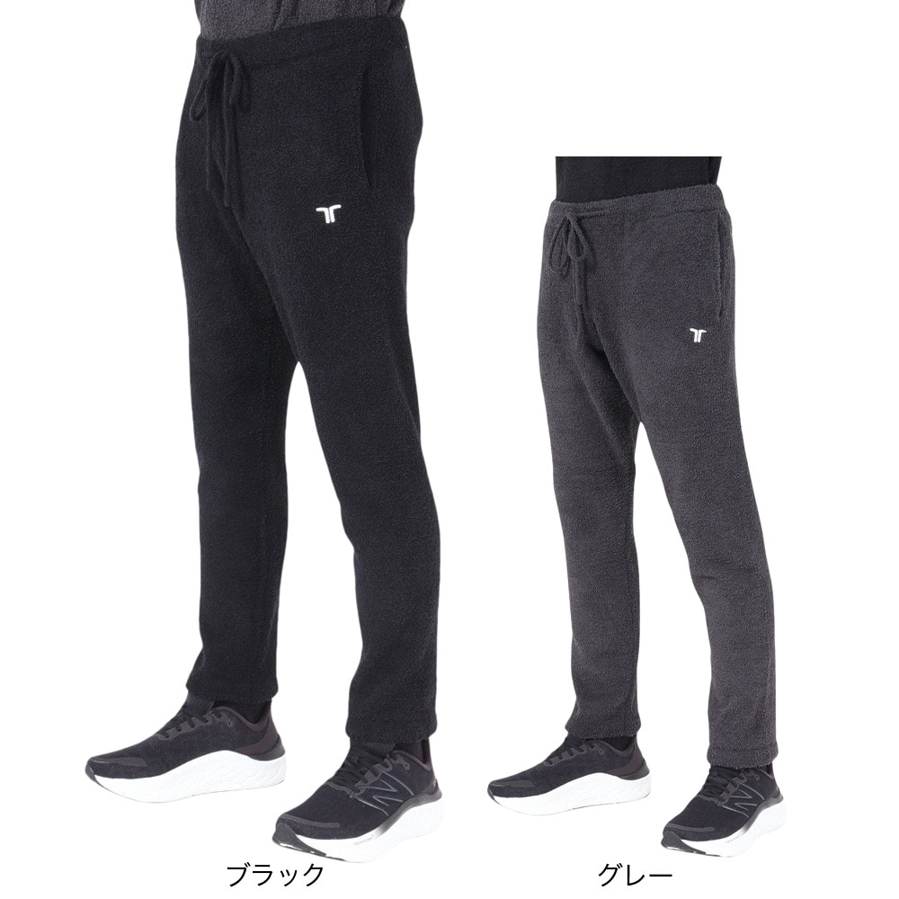 テリック（TELIC）（メンズ）シャギーニットイージーパンツ TL-C037PP-BLK