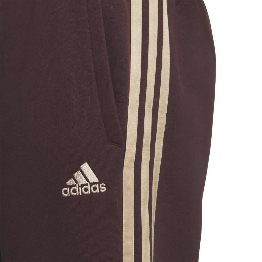 アディダス（adidas）（メンズ）エッセンシャルズ プラス レギュラーフィット スリーストライプス フレンチテリー カフパンツ KWF03-JH1060