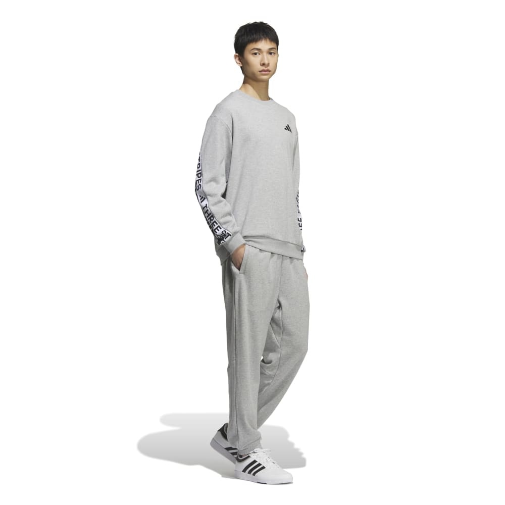 アディダス（adidas）（メンズ）ワーディングパック ルーズフィット ヘビーフレンチテリー フルレングス カフヘムパンツ KS236-KB3659