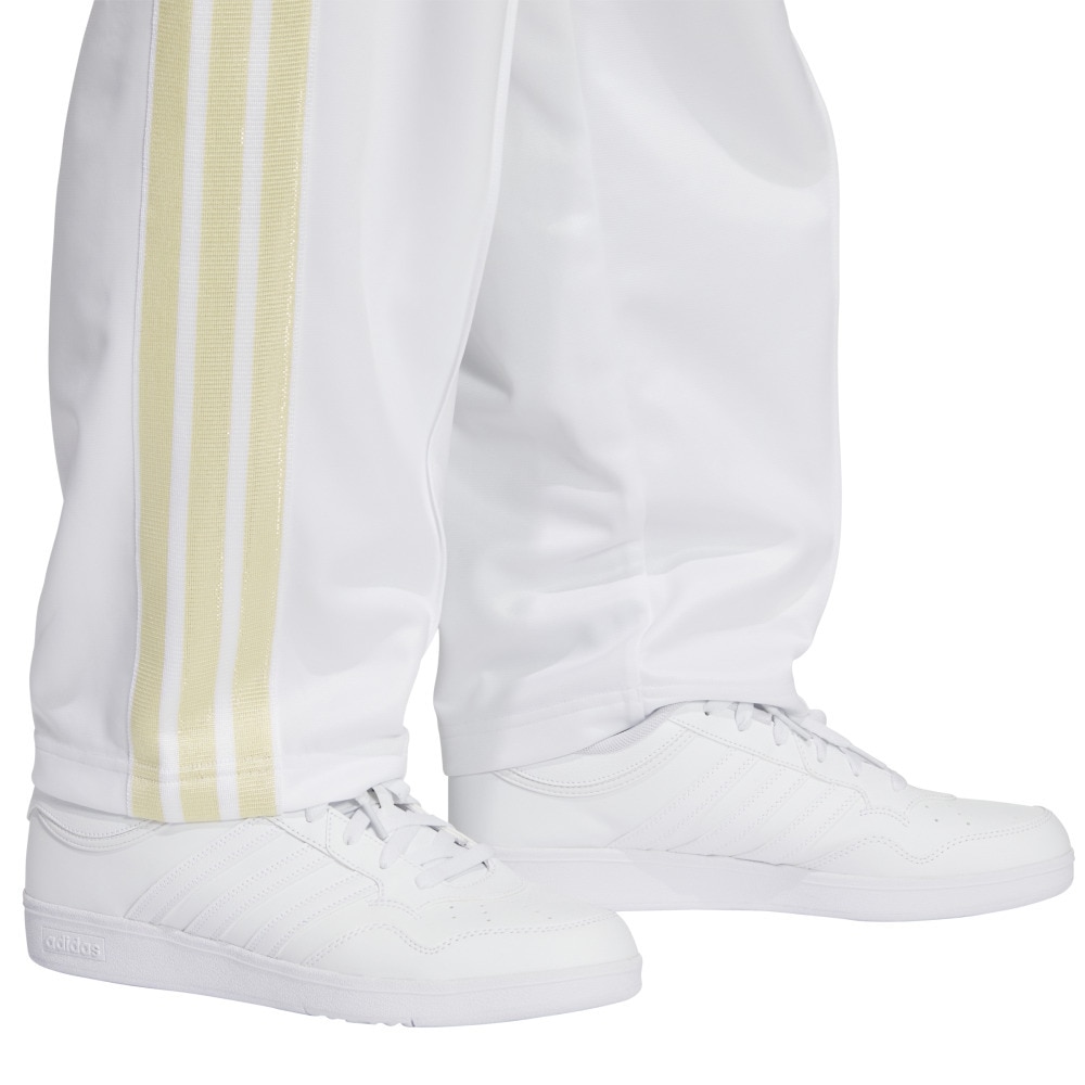 アディダス（adidas）（メンズ）Stadium Gold ルーズフィット フルレングス オープンヘム トラックパンツ HI547-JZ8756