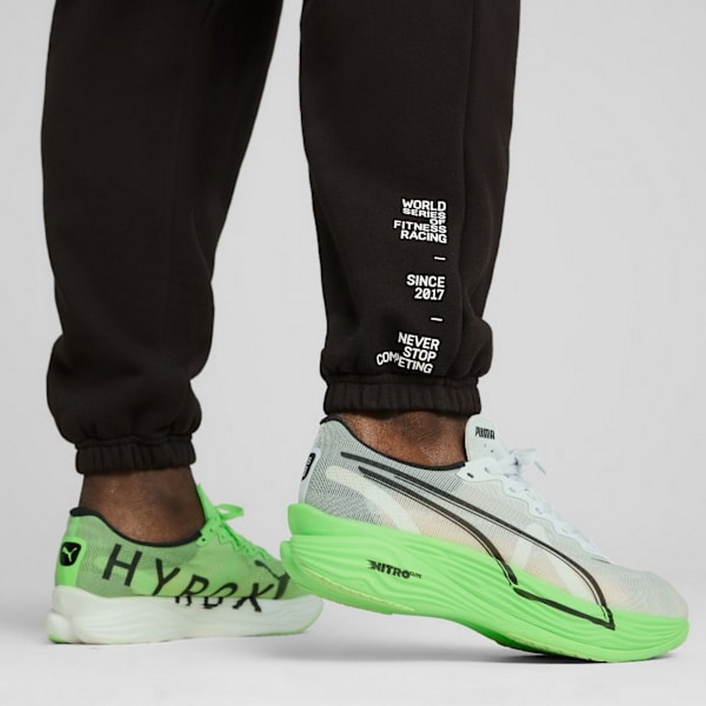 プーマ（PUMA）（メンズ）HYROX フリースパンツ 527159 01 BLK