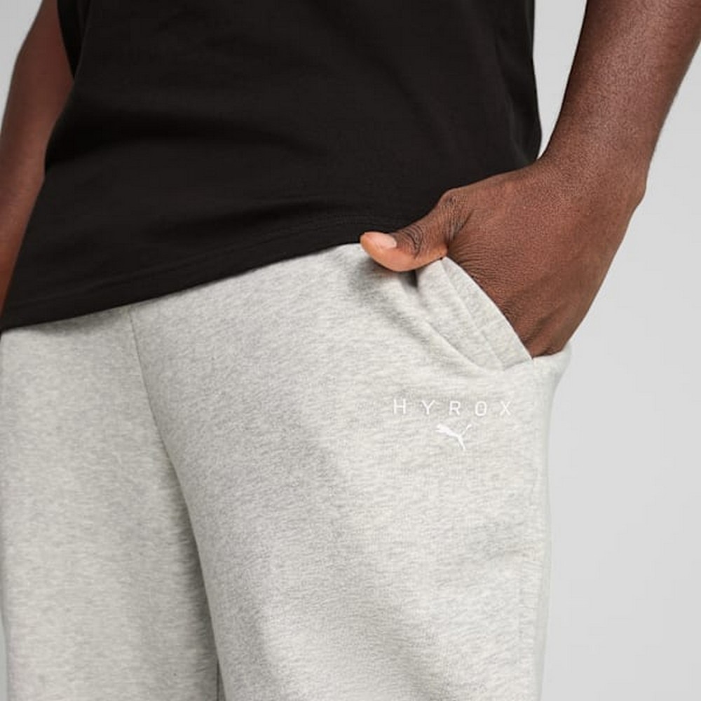 プーマ（PUMA）（メンズ）HYROX フリースパンツ 527159 04 LGRY