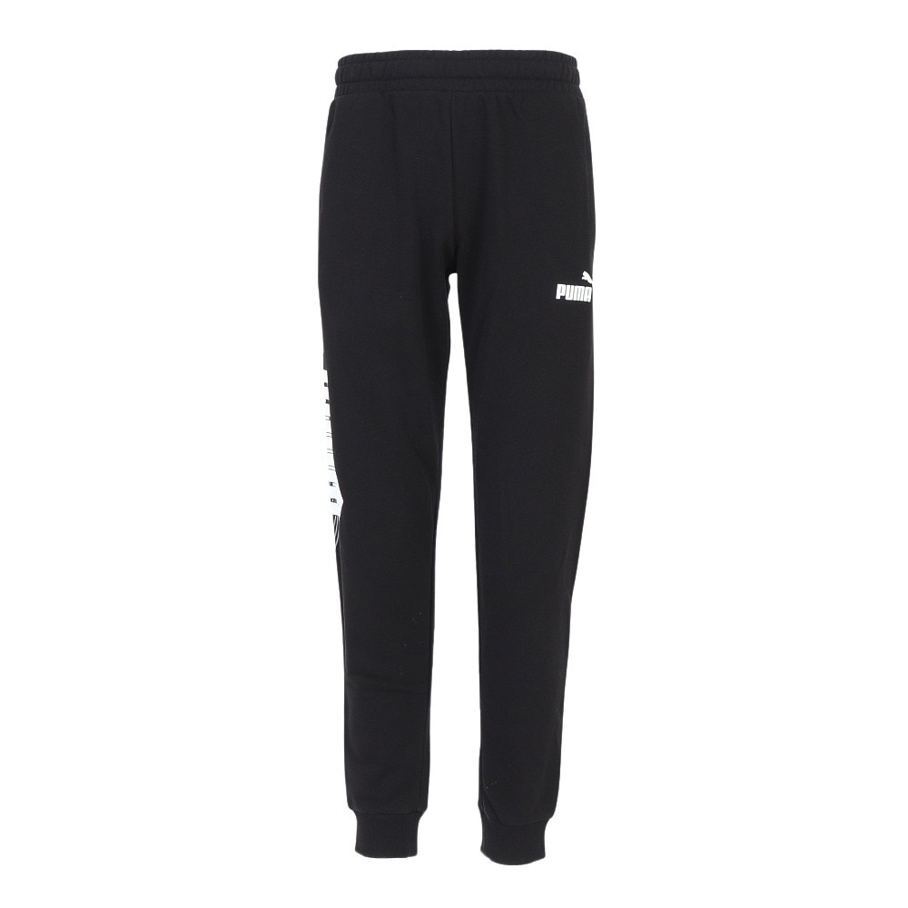 プーマ（PUMA）（メンズ）PUMA POWER ロゴ スウェットパンツ 672517 01