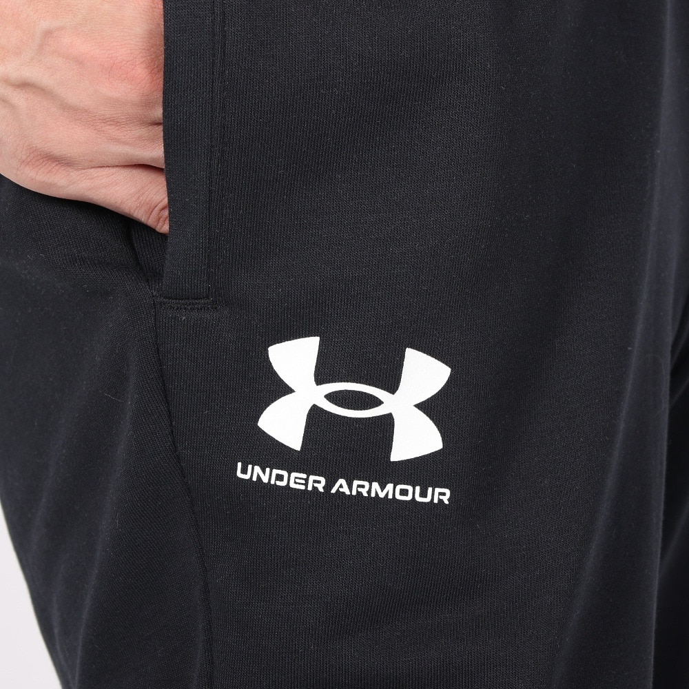 アンダーアーマー（UNDER ARMOUR）（メンズ）パンツ メンズ ライバルテリー ジョガーパンツ 1380843 001