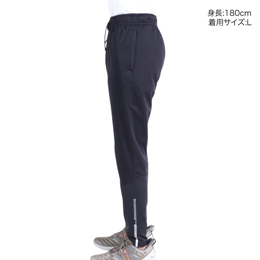 アンダーアーマー（UNDER ARMOUR）（メンズ）ジャージ パンツ メンズ アーマーフリース マックス ジョガーパンツ 1381328 001 裏起毛 撥水