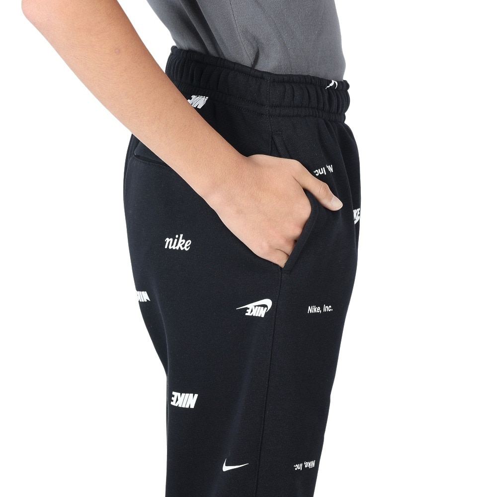 ナイキ（NIKE）（メンズ）クラブ フリース ブラッシュバック オールオーバープリント ジョガーパンツ FB7438-011