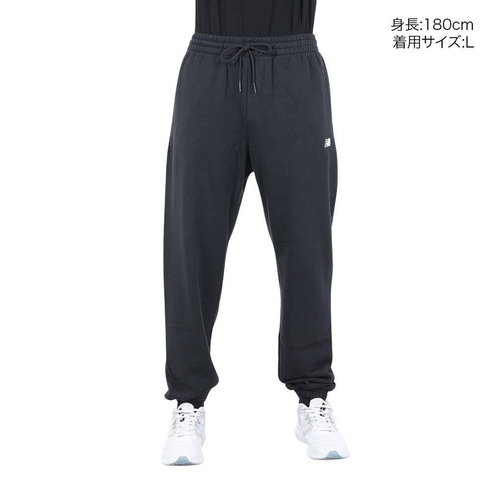ニューバランス（new balance）（メンズ）スウェット パンツ スモール ロゴ ジョガーパンツ MP41519BK