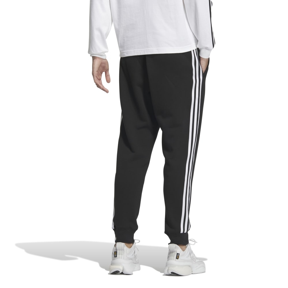 アディダス（adidas）（メンズ）エッセンシャルズ プラス レギュラーフィット スリーストライプス フレンチテリー カフパンツ KWF03-JF3934