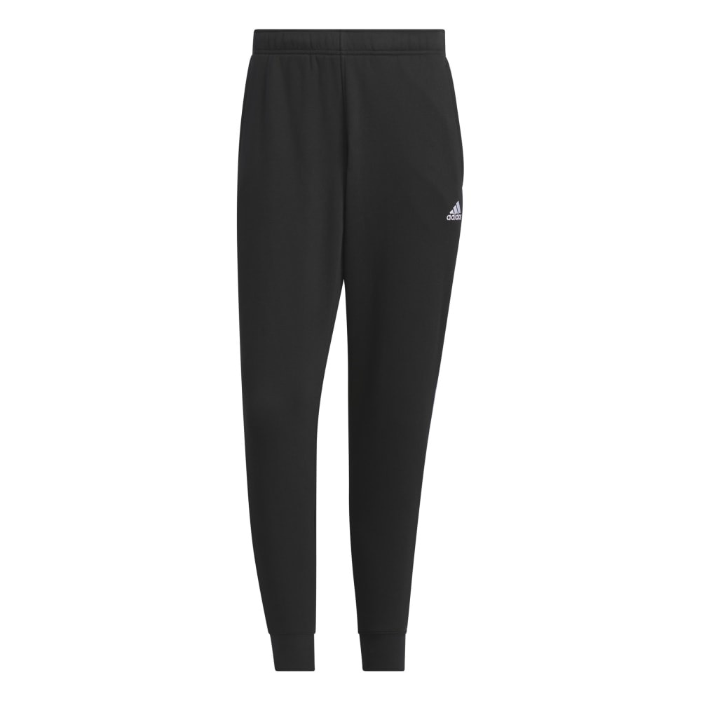 アディダス（adidas）（メンズ）エッセンシャルズ プラス レギュラーフィット スリーストライプス フレンチテリー カフパンツ KWF03-JF3934