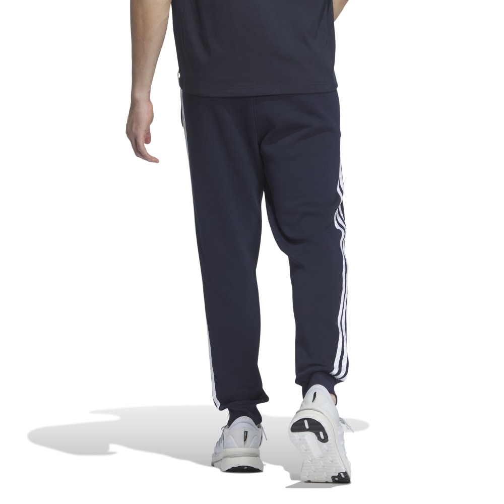アディダス（adidas）（メンズ）エッセンシャルズ プラス レギュラーフィット スリーストライプス フレンチテリー カフパンツ KWF03-JF3935