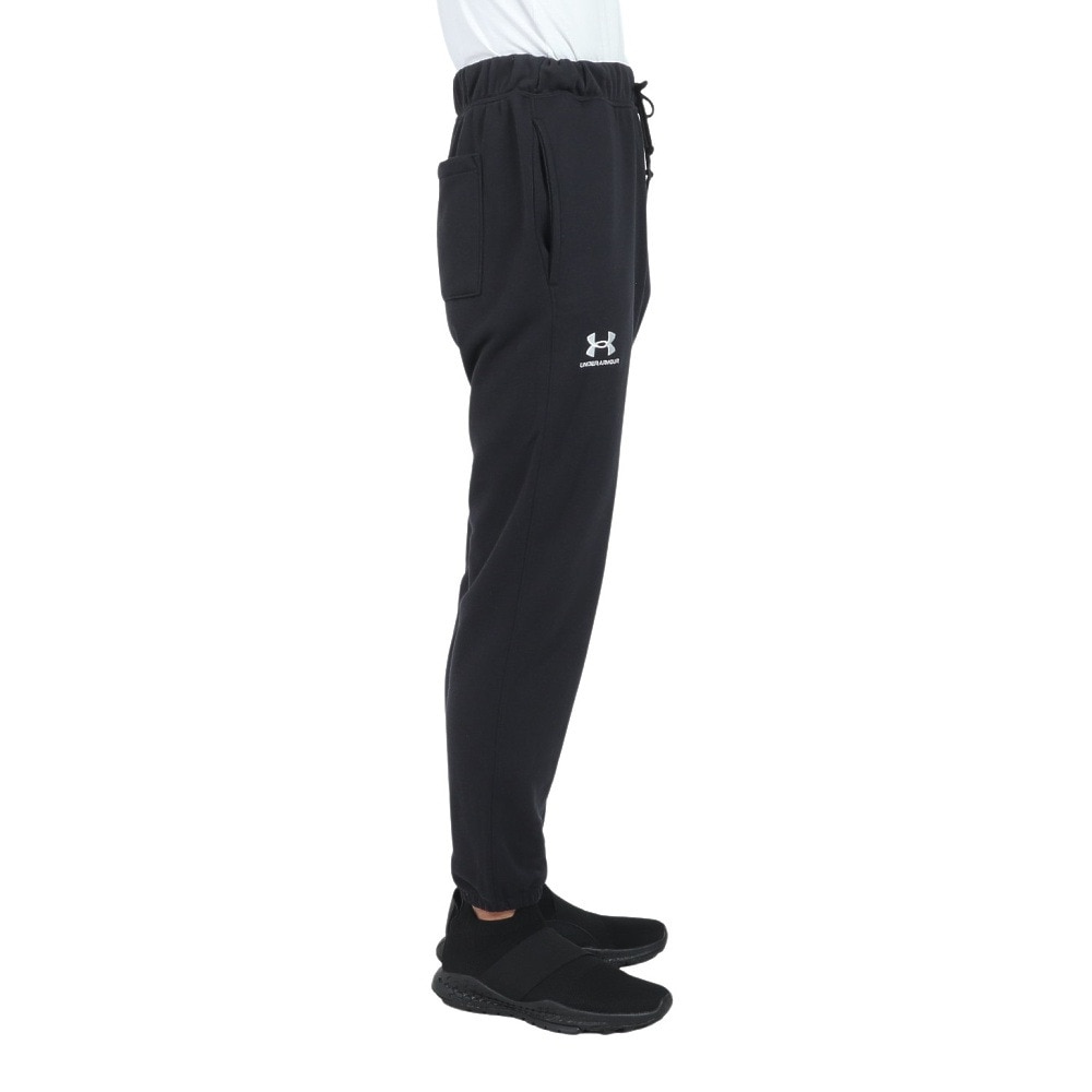 アンダーアーマー（UNDER ARMOUR）（メンズ）エッセンシャルテリー ジョガーパンツ 1384822 002