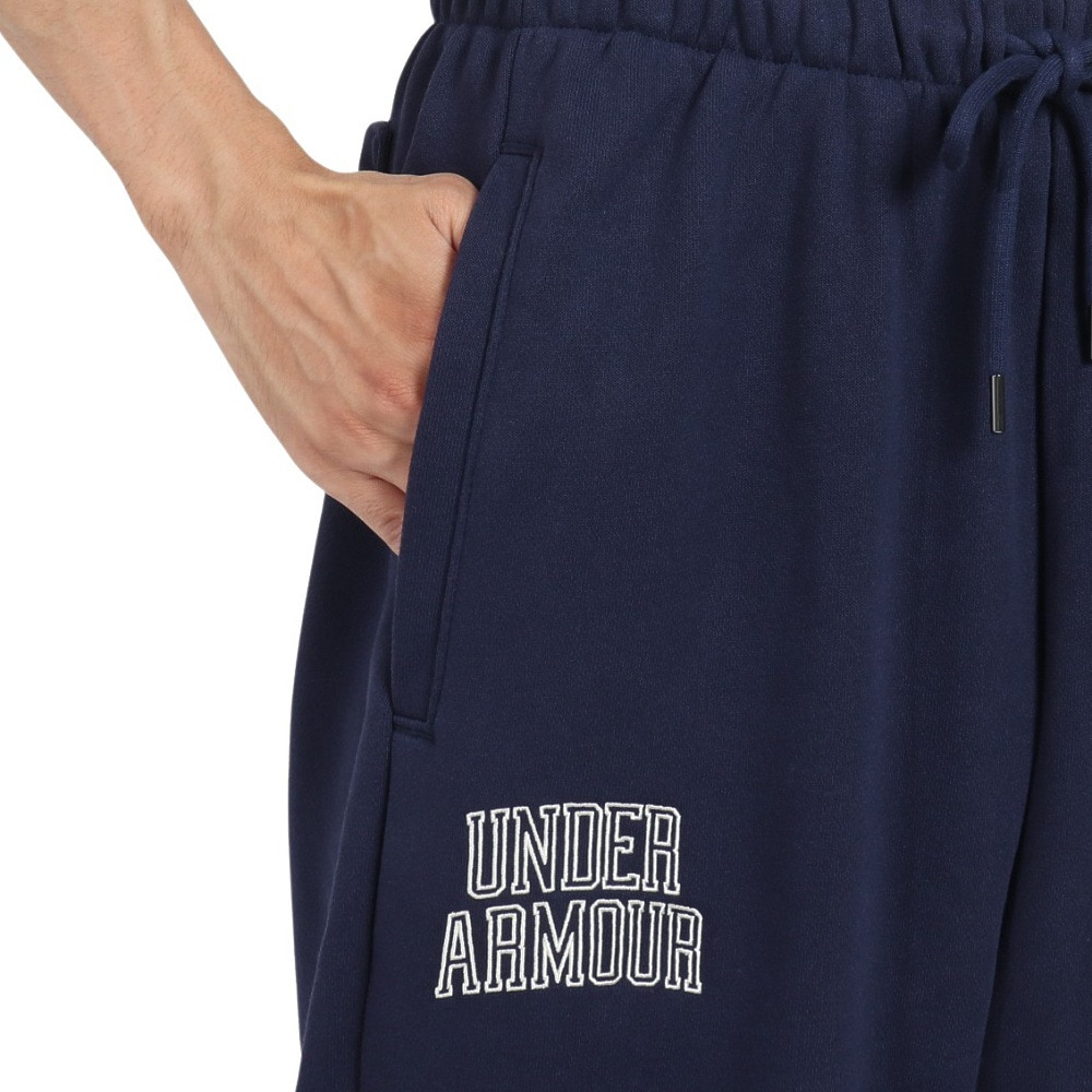 アンダーアーマー（UNDER ARMOUR）（メンズ）アイコン ヘビーウェイト テリー オーバーサイズ パンツ 1386551 410
