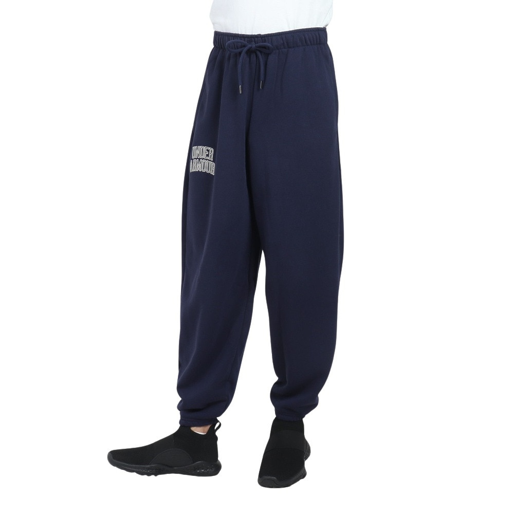 アンダーアーマー（UNDER ARMOUR）（メンズ）アイコン ヘビーウェイト テリー オーバーサイズ パンツ 1386551 410
