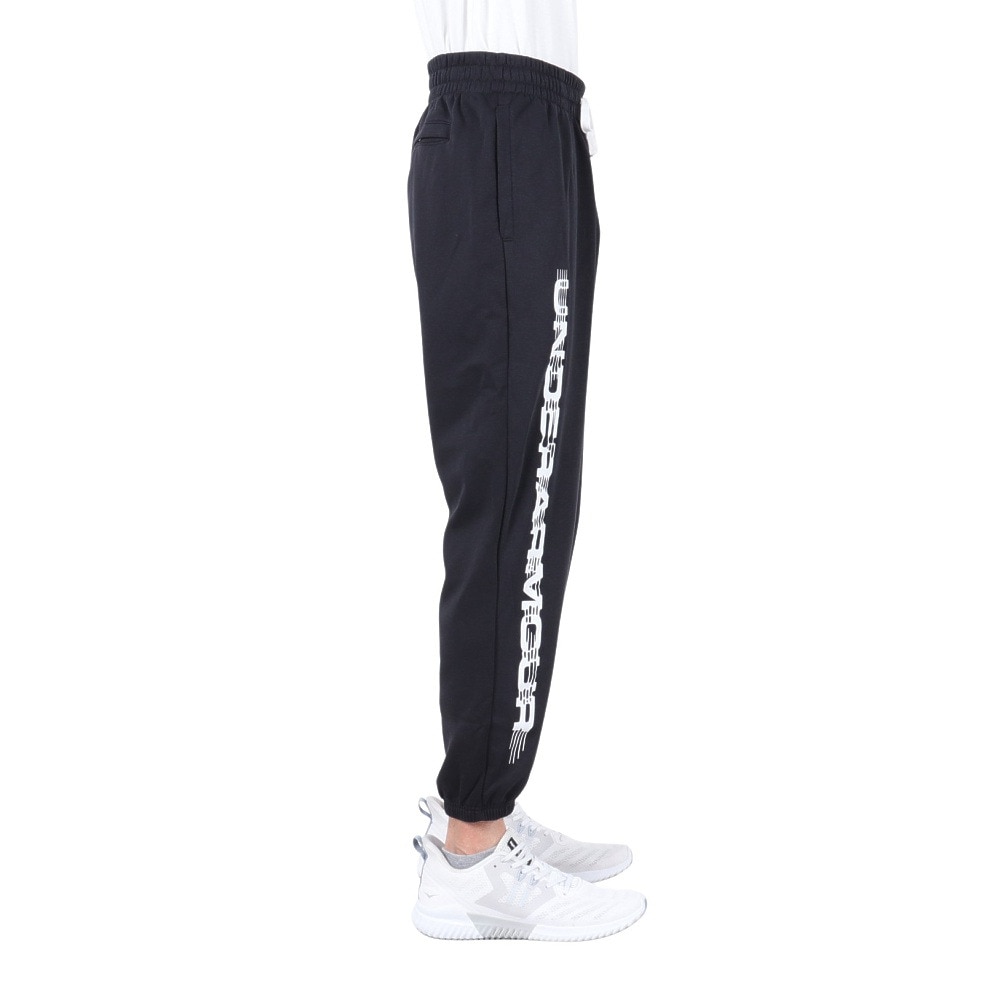 アンダーアーマー（UNDER ARMOUR）（メンズ）ライバルフリース グリッチ パンツ 1390302 001