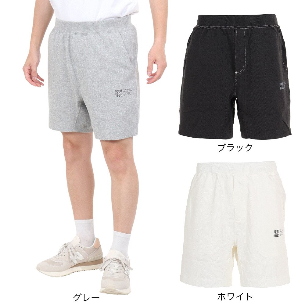ニューバランス（new balance）（メンズ）ショートパンツ メンズ 1000 ショーツ ブラック AMS25067PHM