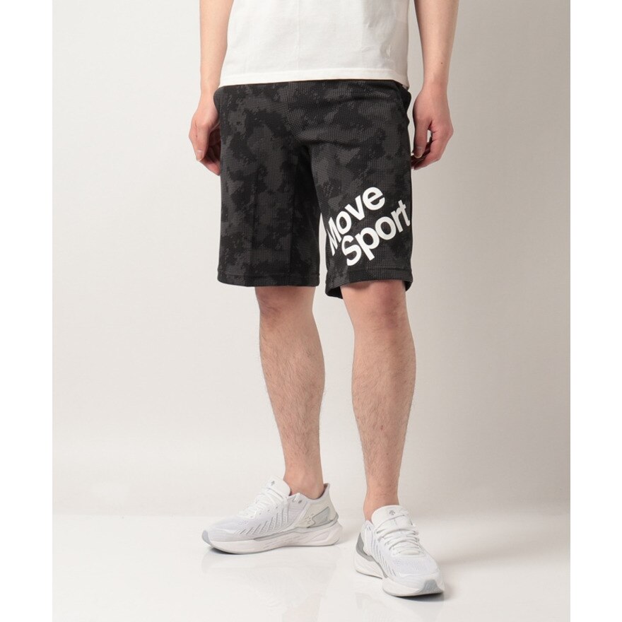デサント（DESCENTE）（メンズ）ハーフパンツ メンズ Move Sport スウェット S.F.TECH  DMMTJG22 BK ブラック★★★