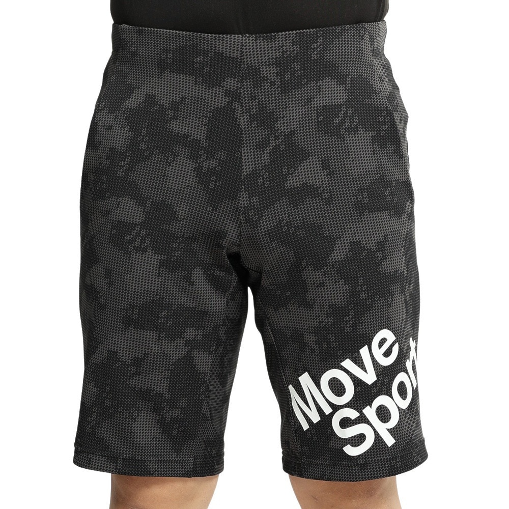 デサント（DESCENTE）（メンズ）ハーフパンツ メンズ Move Sport スウェット S.F.TECH  DMMTJG22 BK ブラック