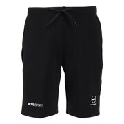 デサント（DESCENTE）（メンズ）FRENCH TERRY スウェットショーツ DMMVJD85 BK