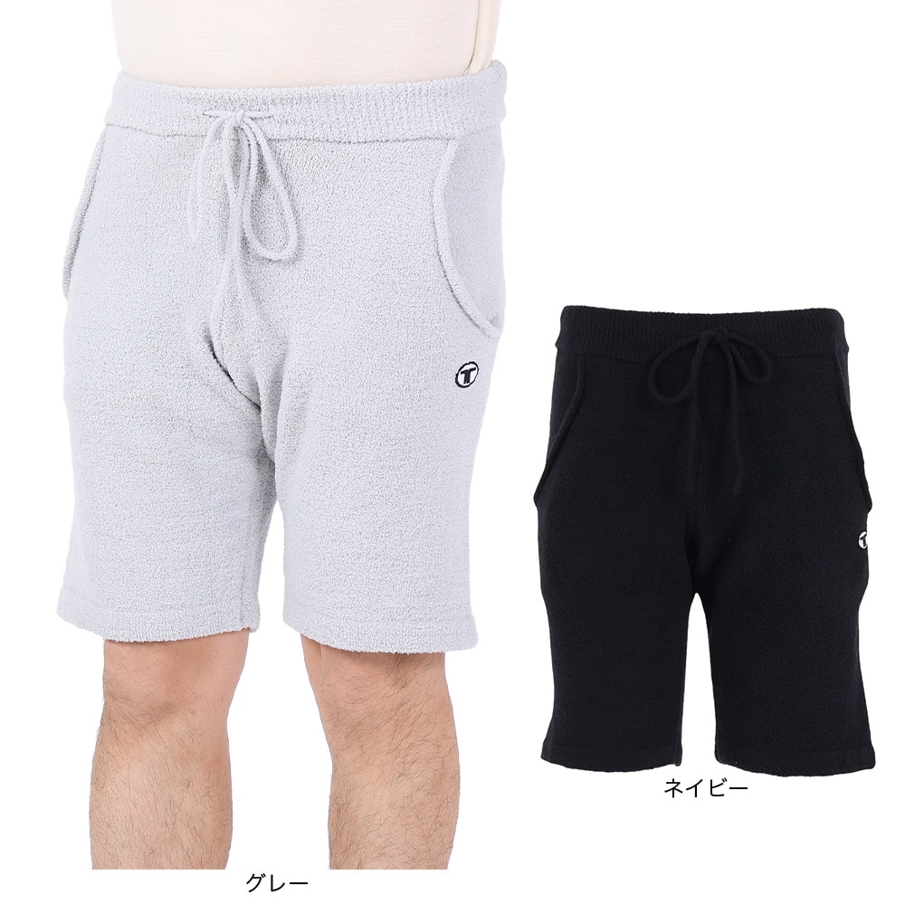 テリック（TELIC）（メンズ）ハーフパンツ メンズ シャギーニット 23SSTL-C021PP GRY