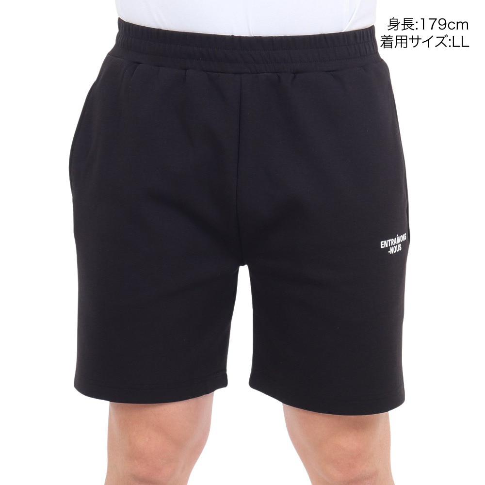 ジローム（GIRAUDM）（メンズ）PYARN スウェット ハーフパンツ SW4S0015-TR860-GRHD BLK
