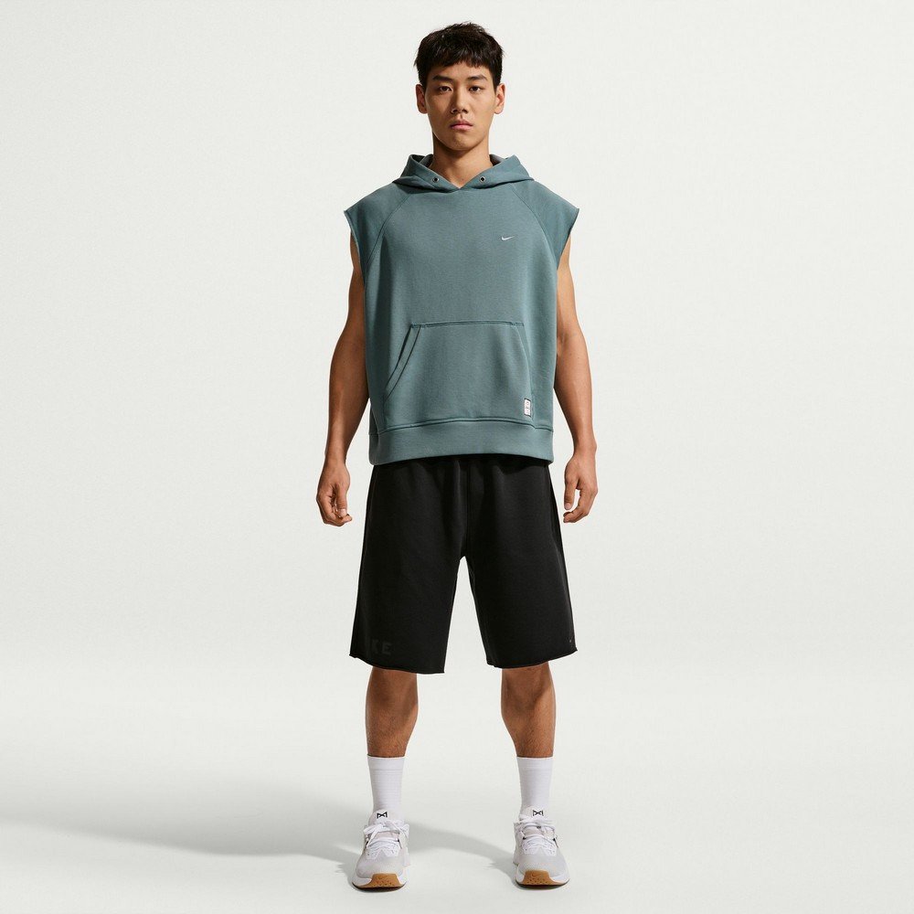 ナイキ Nike ノースリーブ 裏フリース　ショートパンツセットアップ ナイキ（NIKE）（メンズ）N.A.C. ドライフィット フリース
