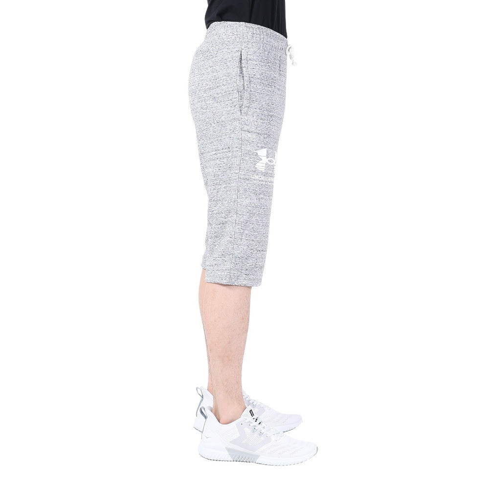 アンダーアーマー（UNDER ARMOUR）（メンズ）ライバルテリー 3/4 パンツ 1378384 112 ドライ 吸水 速乾