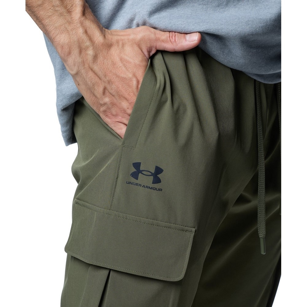 アンダーアーマー（UNDER ARMOUR）（メンズ）バイブウーブン カーゴパンツ 1386558 390