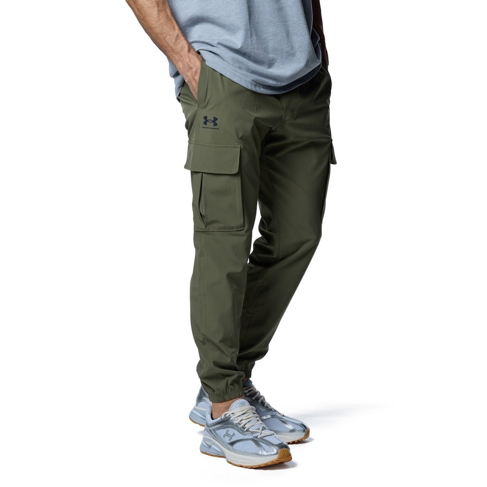 アンダーアーマー（UNDER ARMOUR）（メンズ）バイブウーブン カーゴパンツ 1386558 390