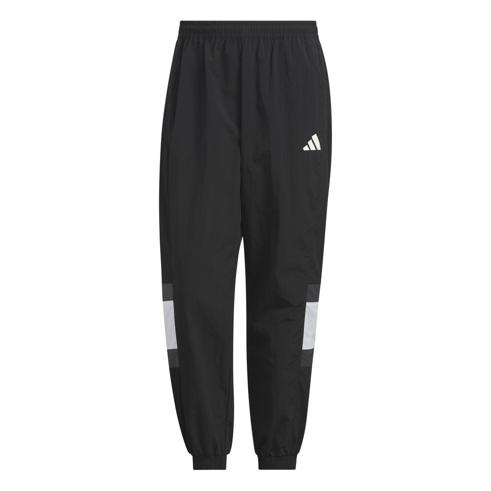 アディダス（adidas）（メンズ）ワーディング パック ルーズフィット メッシュ裏地付き エラスチックヘム ウーブンパンツ KQD40-JM2067