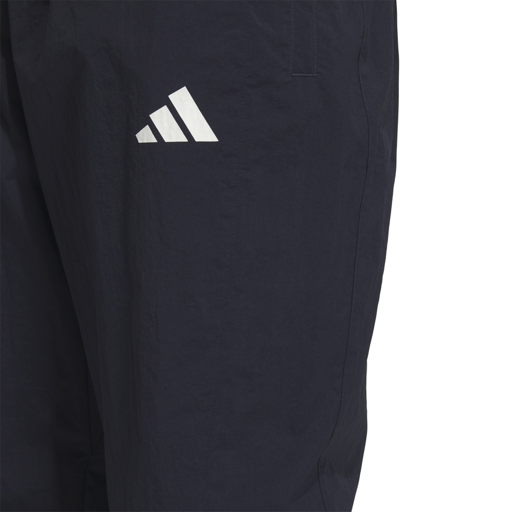 アディダス（adidas）（メンズ）ワーディング パック ルーズフィット メッシュ裏地付き エラスチックヘム ウーブンパンツ KQD40-JM2068