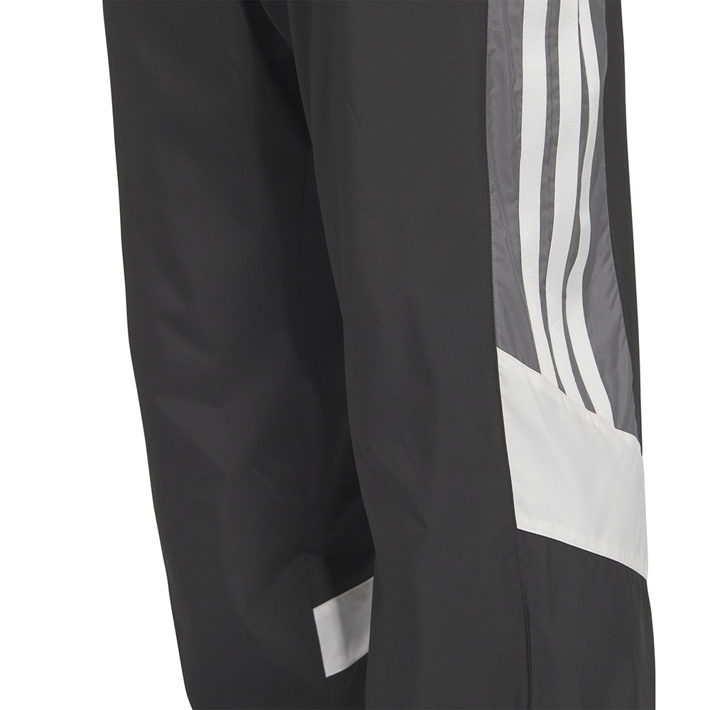 アディダス（adidas）（メンズ）マストハブ ルーズフィット メッシュ裏地付き フルレングス オープンヘム ウインドパンツ KQD21-JM2106