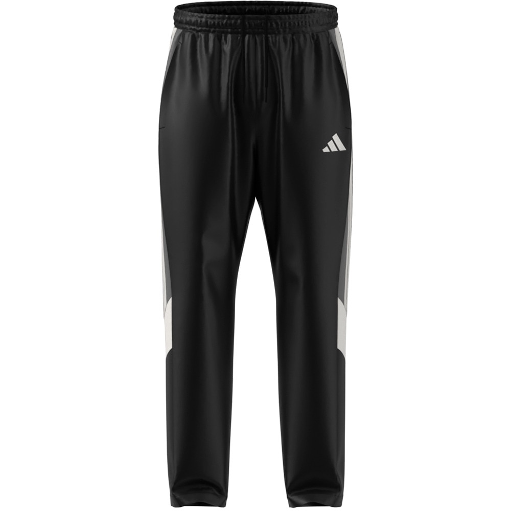 アディダス（adidas）（メンズ）マストハブ ルーズフィット メッシュ裏地付き フルレングス オープンヘム ウインドパンツ KQD21-JM2106