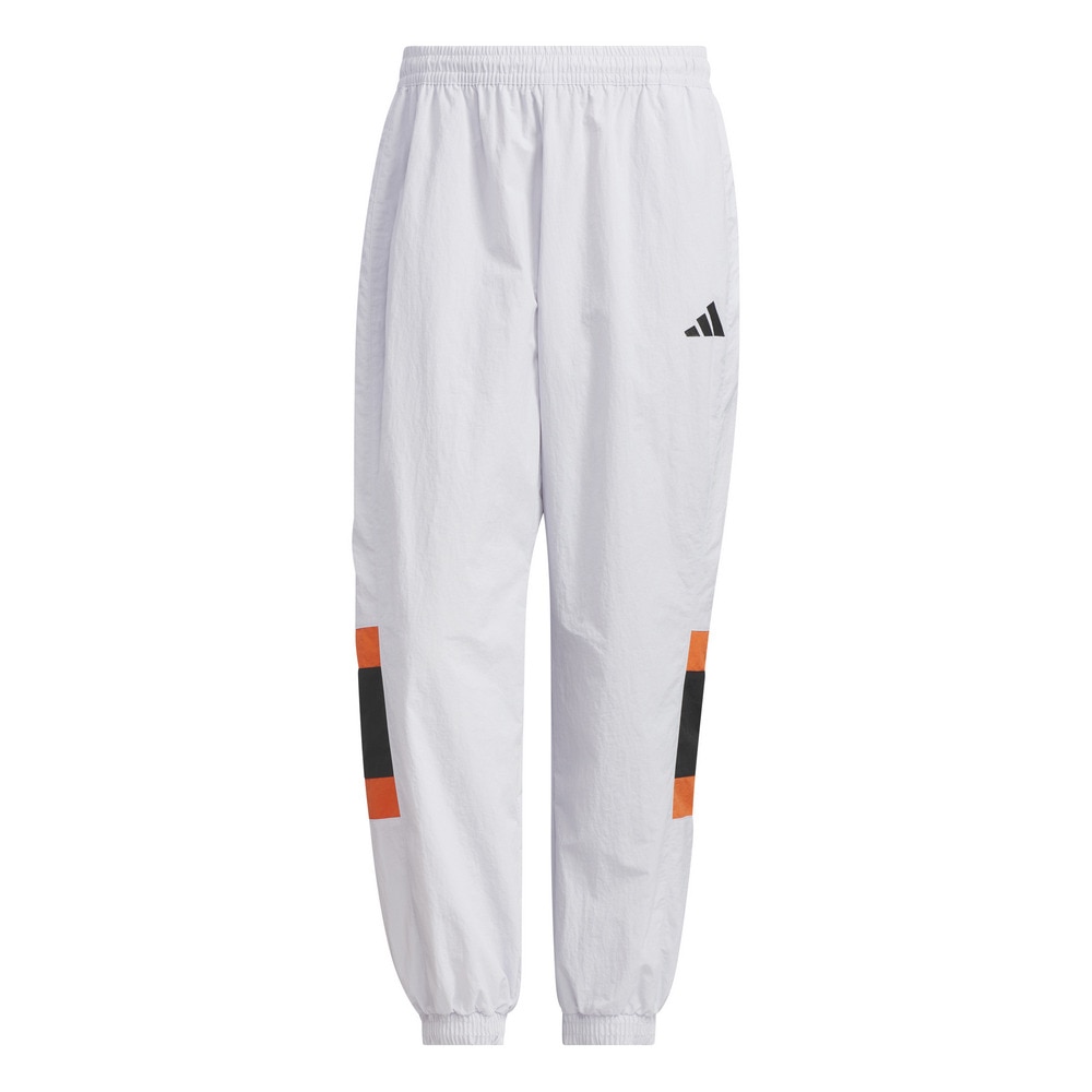 アディダス（adidas）（メンズ）ワーディング パック ルーズフィット メッシュ裏地付き エラスチックヘム ウーブンパンツ KQD40-JM2069