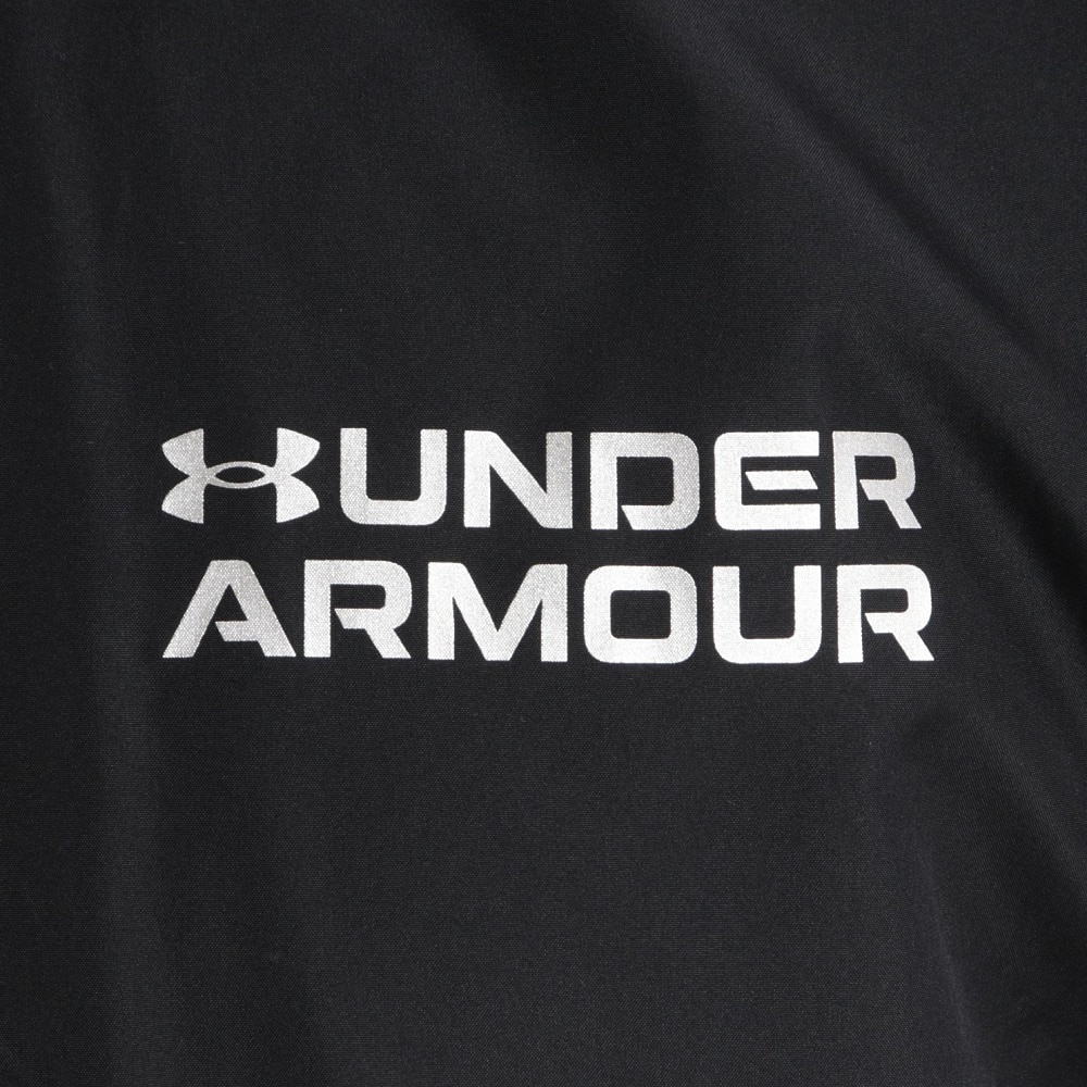 アンダーアーマー（UNDER ARMOUR）（メンズ）フリース ジャケット メンズ 裏起毛 アーマーフリース マックス 1375912 001 ジップアップ 撥水 軽量 黒 ブラック